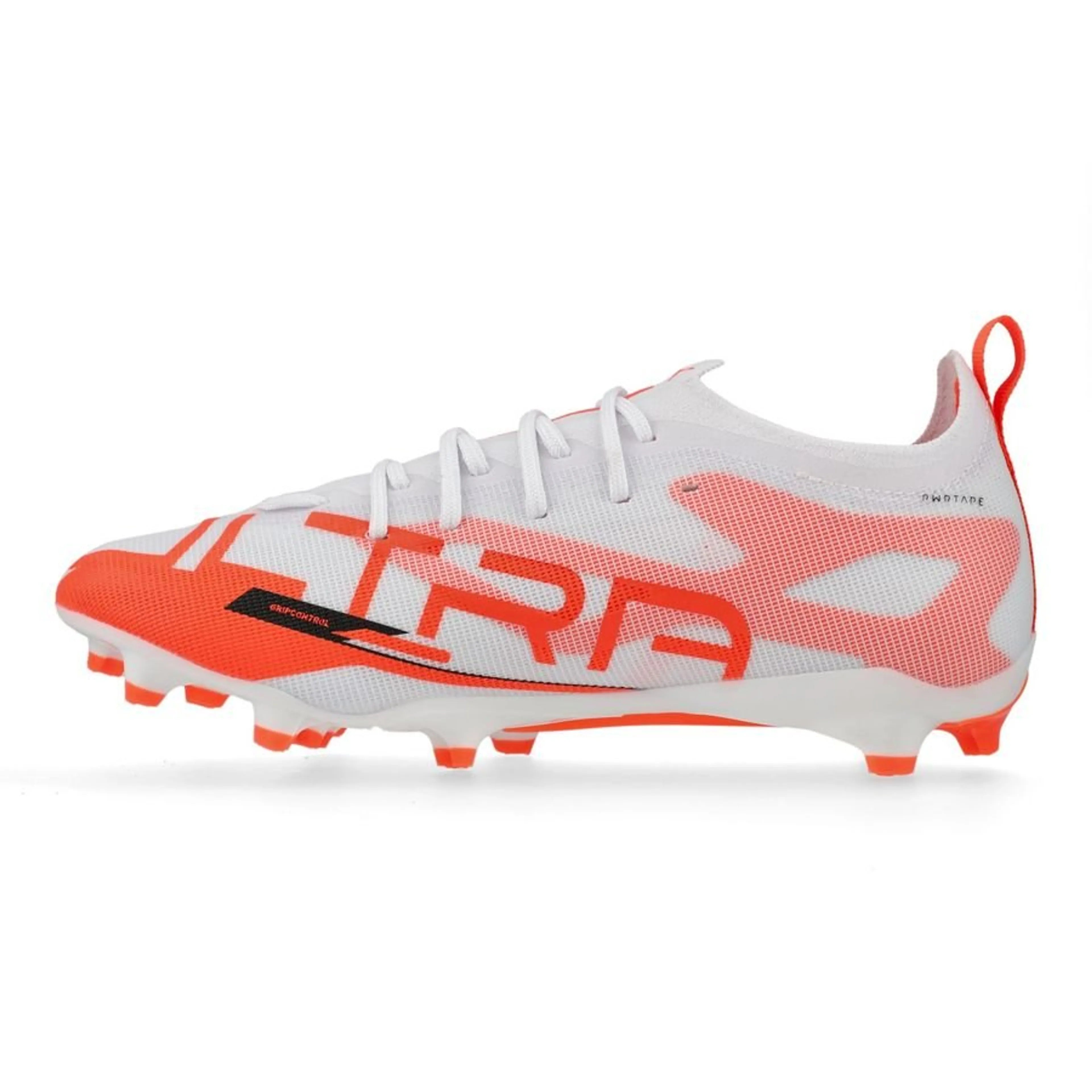 PUMA ULTRA 5 PRO FG/AG UNLIMITED - WEISS/SCHWARZ/ROT KINDER