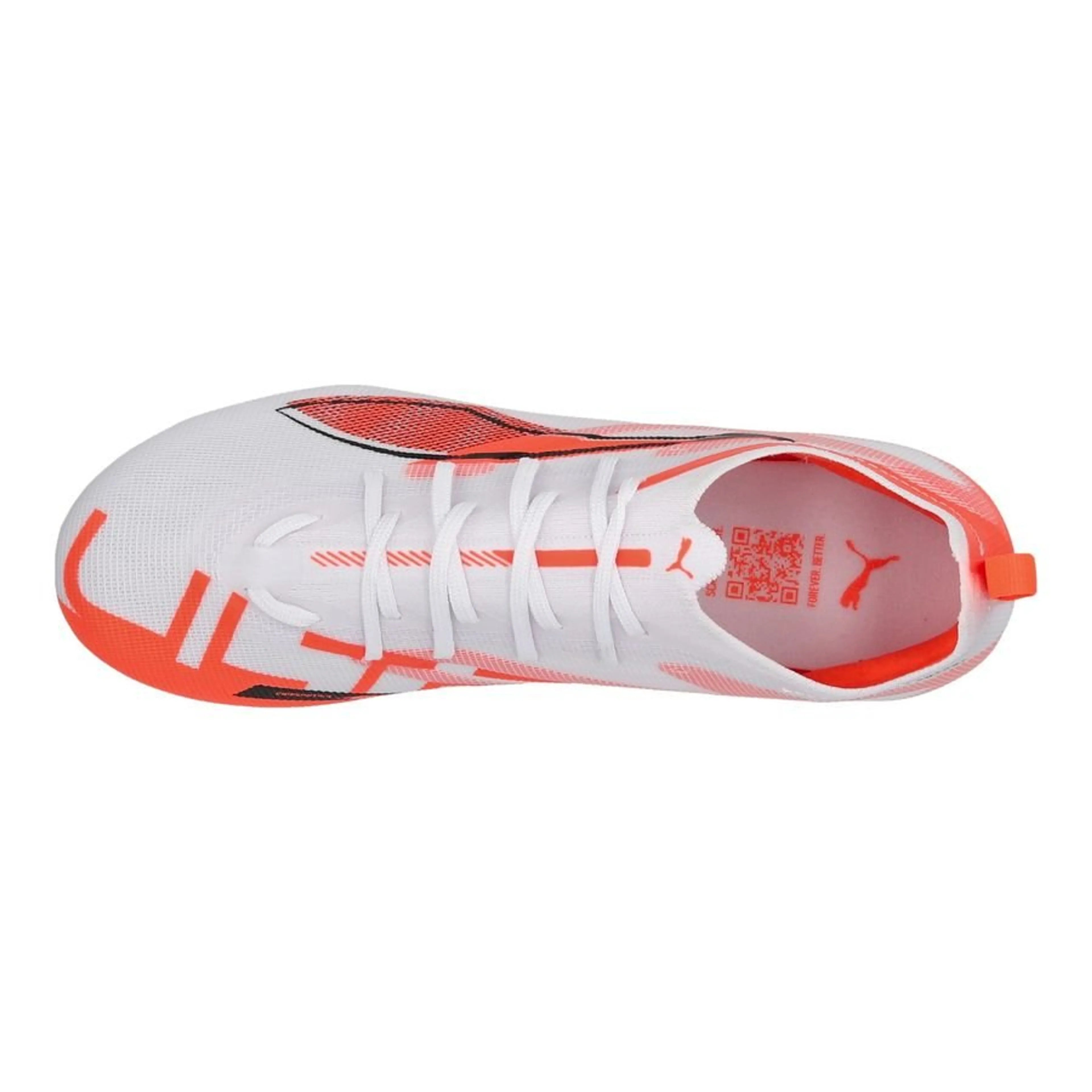 PUMA ULTRA 5 PRO FG/AG UNLIMITED - WEISS/SCHWARZ/ROT KINDER