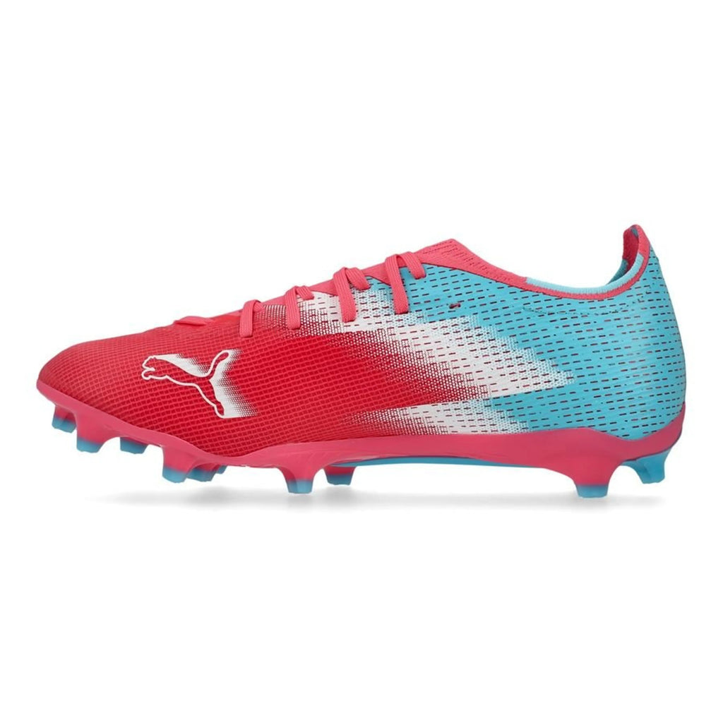 PUMA ULTRA 6 MATCH FG/AG RE-CHARGE - BLAU/PINK/GARNET ROSE