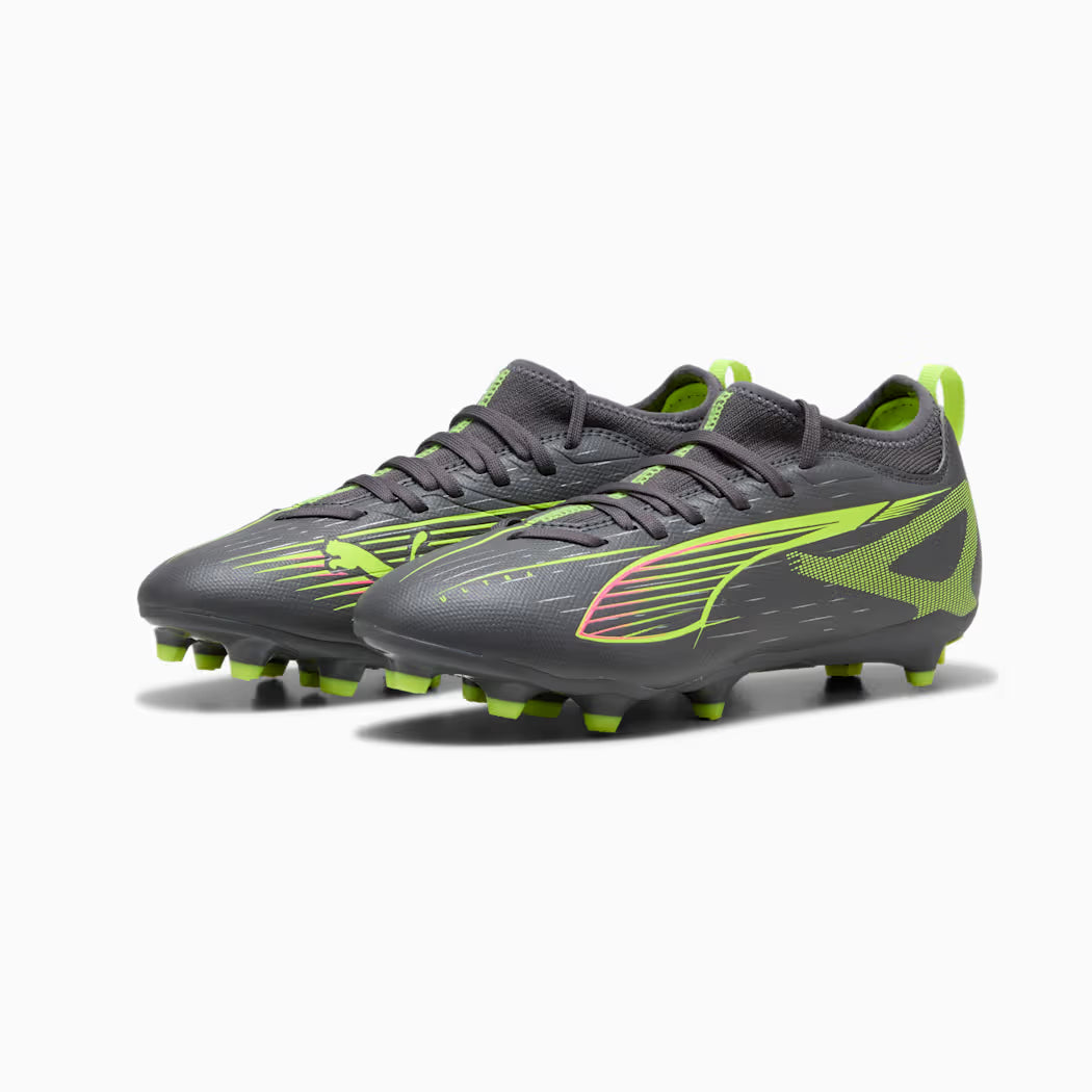 Puma ULTRA 5 MATCH FG/AG  Teenager Aged Silver Yellow