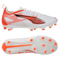 PUMA ULTRA 5 PRO FG/AG UNLIMITED - WEISS/SCHWARZ/ROT KINDER