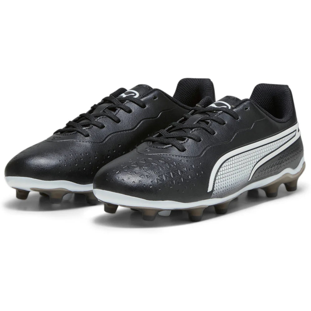 Puma Kinder Rasenschuhe KING MATCH FG/AG Jr Black Puma White